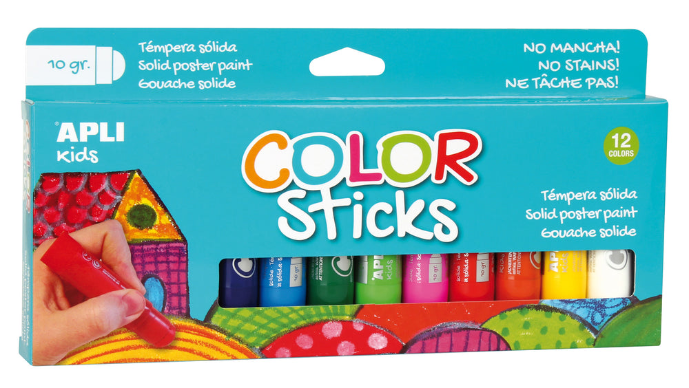 Farben in Stiftform – 12 Farben - Tublu.de