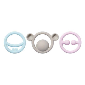Nigi, Nagi & Nogi Beißringe – Pastellfarben - Tublu.de