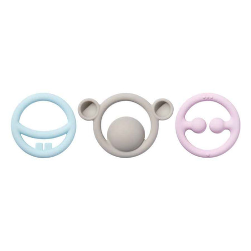 Nigi, Nagi & Nogi Beißringe – Pastellfarben - Tublu.de