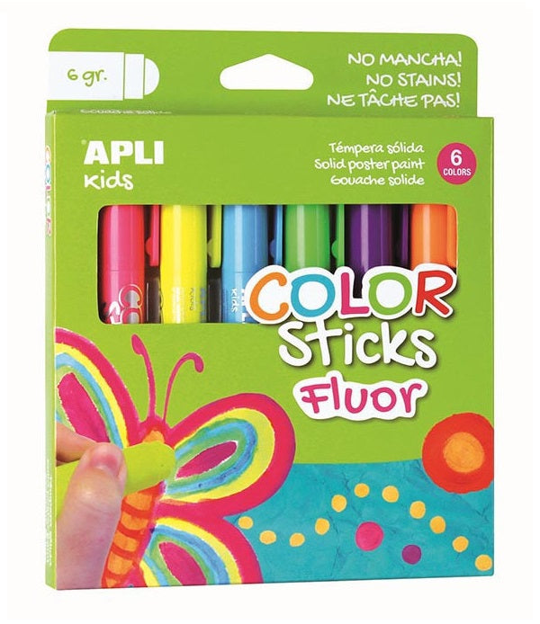 Neon-Kreidefarben – 6 Farben - Tublu.de