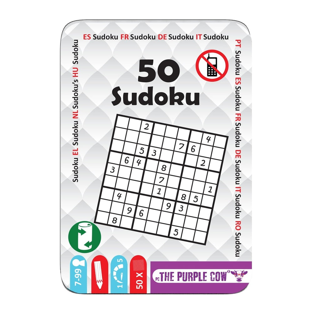 Cestovní rébusy – 50 sudoku