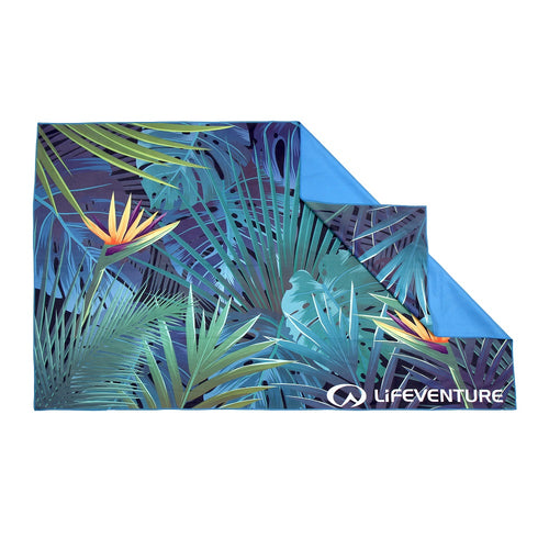 Rychleschnoucí ručník SoftFibre – Tropical 150 x 90 cm