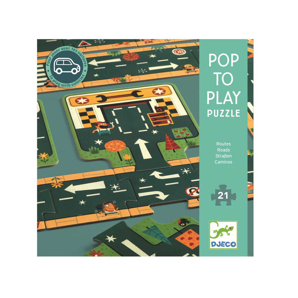 Kartonpuzzle – Straßen - Tublu.de