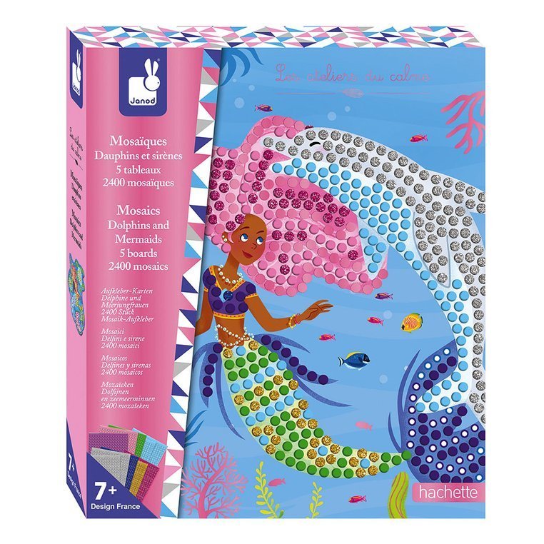 Kreativset Mosaik – Delfine und Meerjungfrauen 7 - Tublu.de