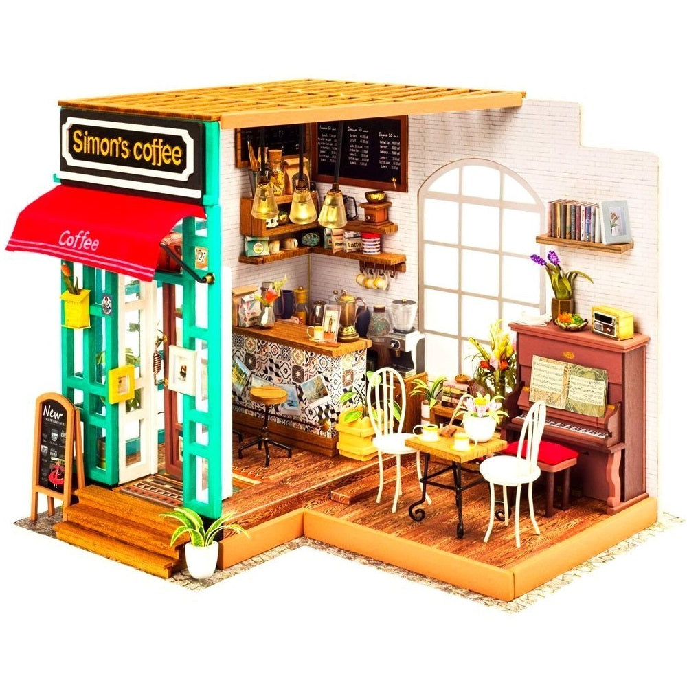 Malovaný model Mini kavárna