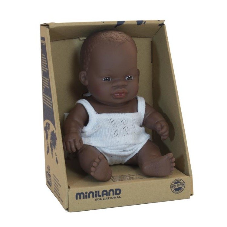 Panenka holčička – Afričanka 21 cm