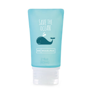 Cestovní nádobka Save The Ocean 60 ml – Zelená