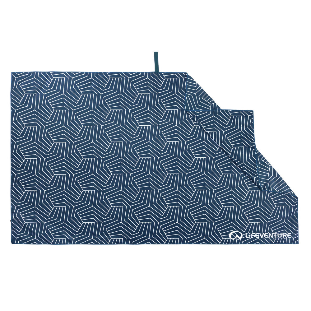 Rychleschnoucí ručník SoftFibre Recycled – Navy 150 x 90 cm