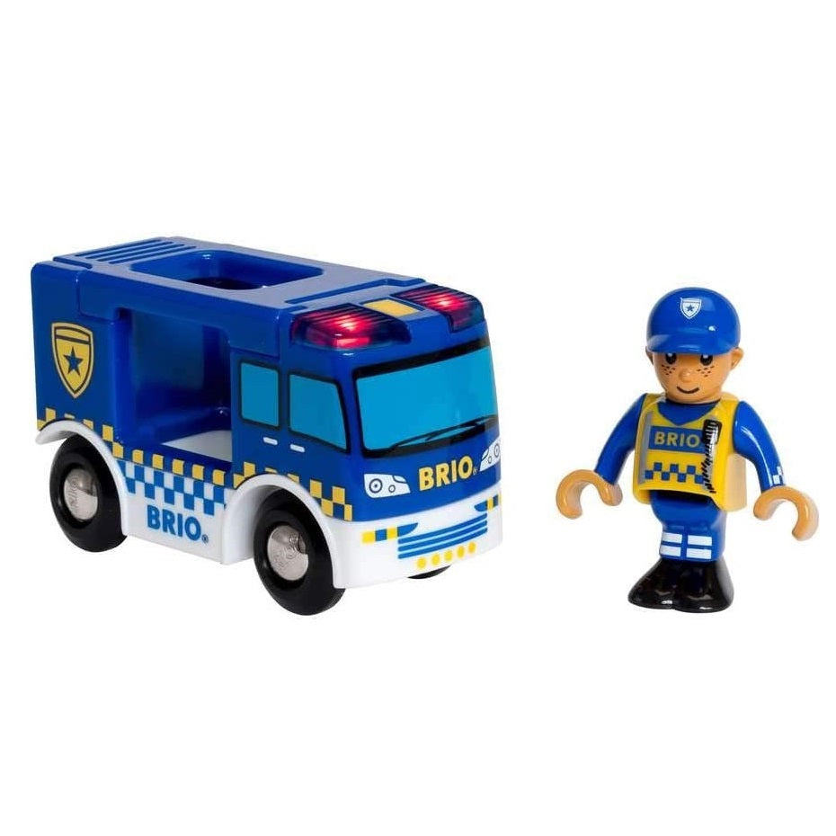 Policejní auto se zvukem