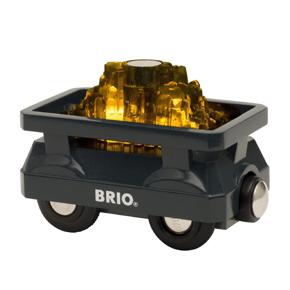 Zářivý vůz se zlatem