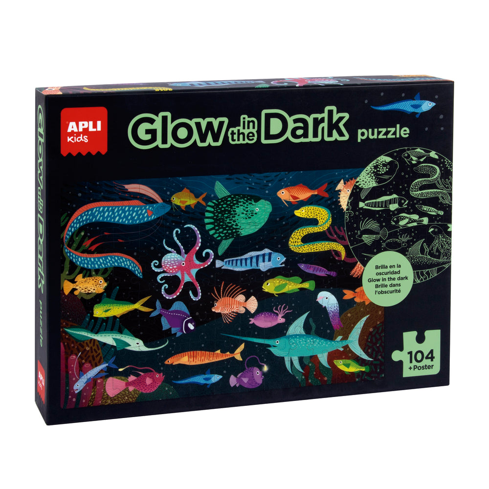 Im Dunkeln leuchtendes Puzzle – Ozean 5+ - Tublu.de