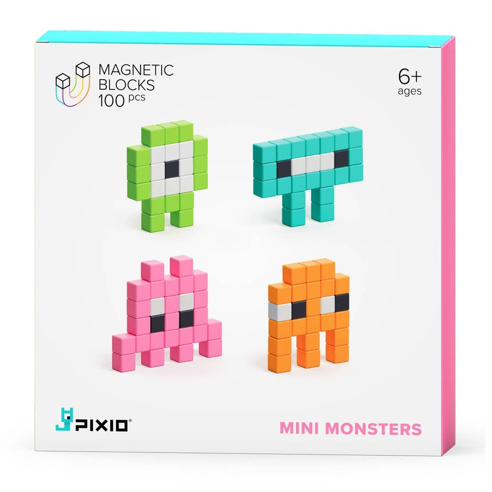 Magnetické kostky Mini Příšerky