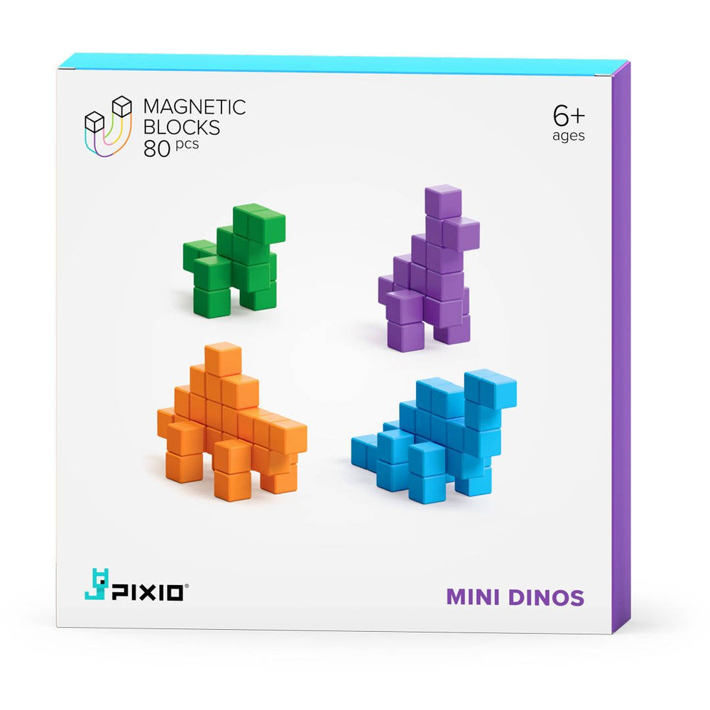 Magnetické kostky Mini Dinosauři