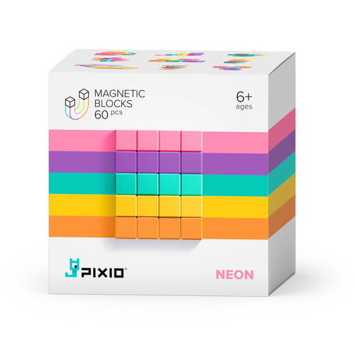 Magnetické kostky Neon