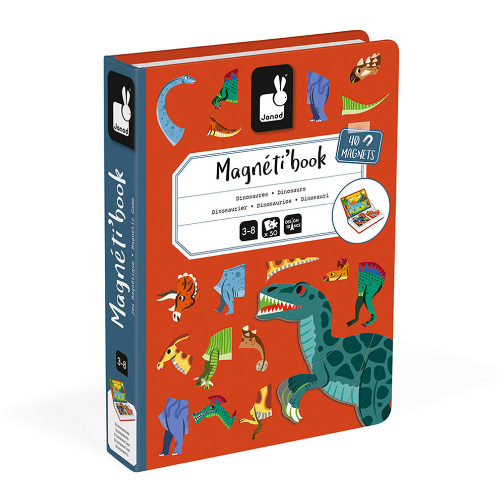 Magnetisches Puzzle Magnetibook – Dinosaurier - Tublu.de