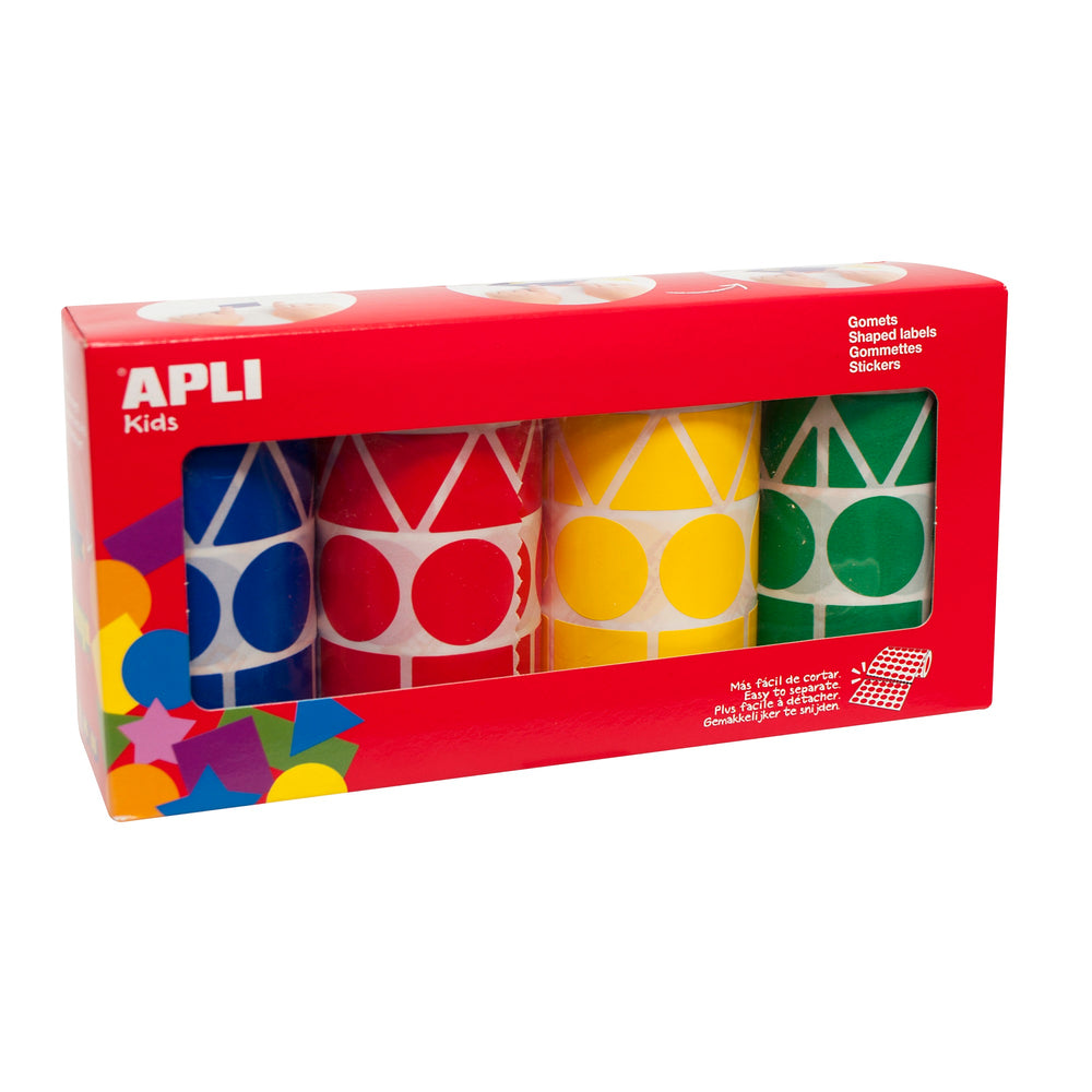 Geometrische Aufkleber-Set auf XL-Rollen - Tublu.de
