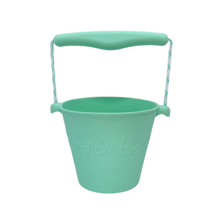 Zusammenklappbarer Eimer für Wasser und Sand – Mint - Tublu.de