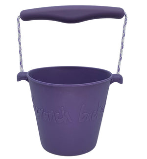 Zusammenklappbarer Eimer für Wasser und Sand – Violett - Tublu.de