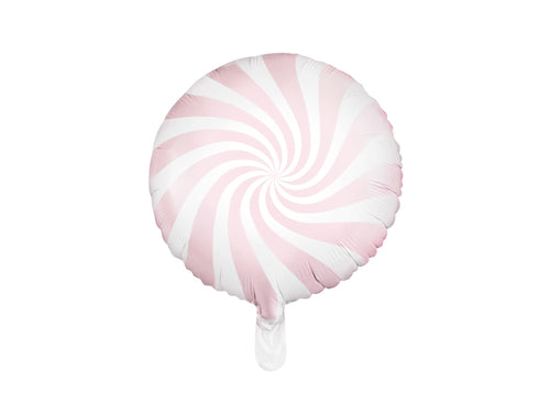 Fóliový balónek – Světle růžový bonbon 35 cm
