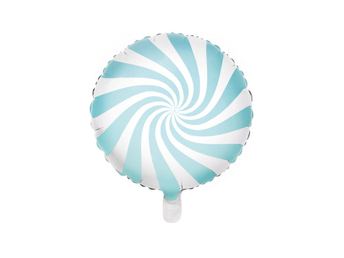 Fóliový balónek – Světle modrý bonbon 35 cm