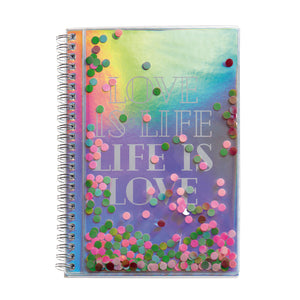 Zápisník Confetti A5 – Love