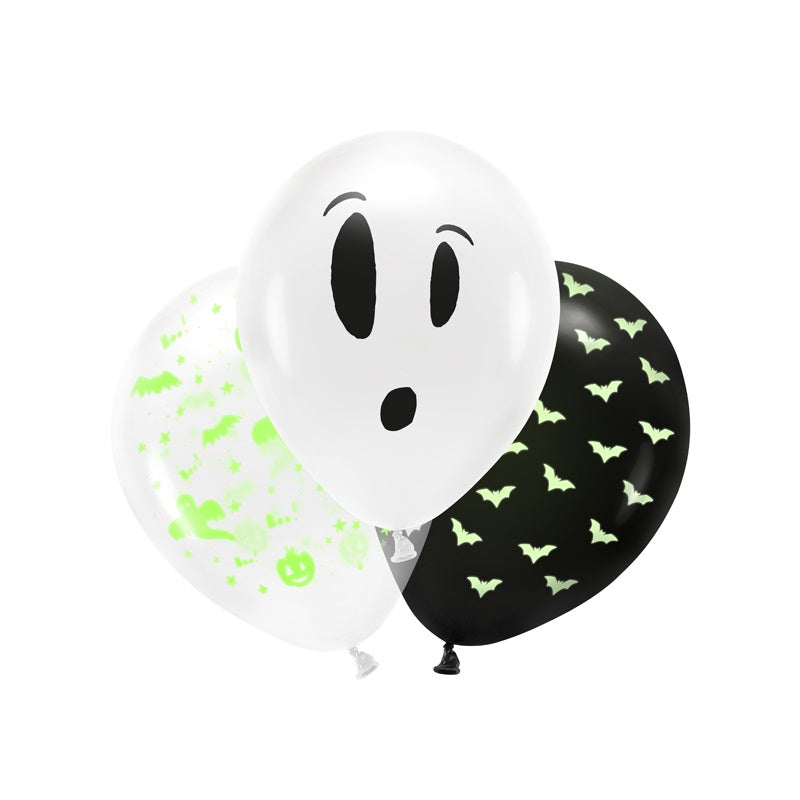UV balónky – BOO! 27 cm Mix