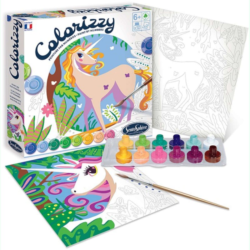 Malířská sada Colorizzy – Jednorožci