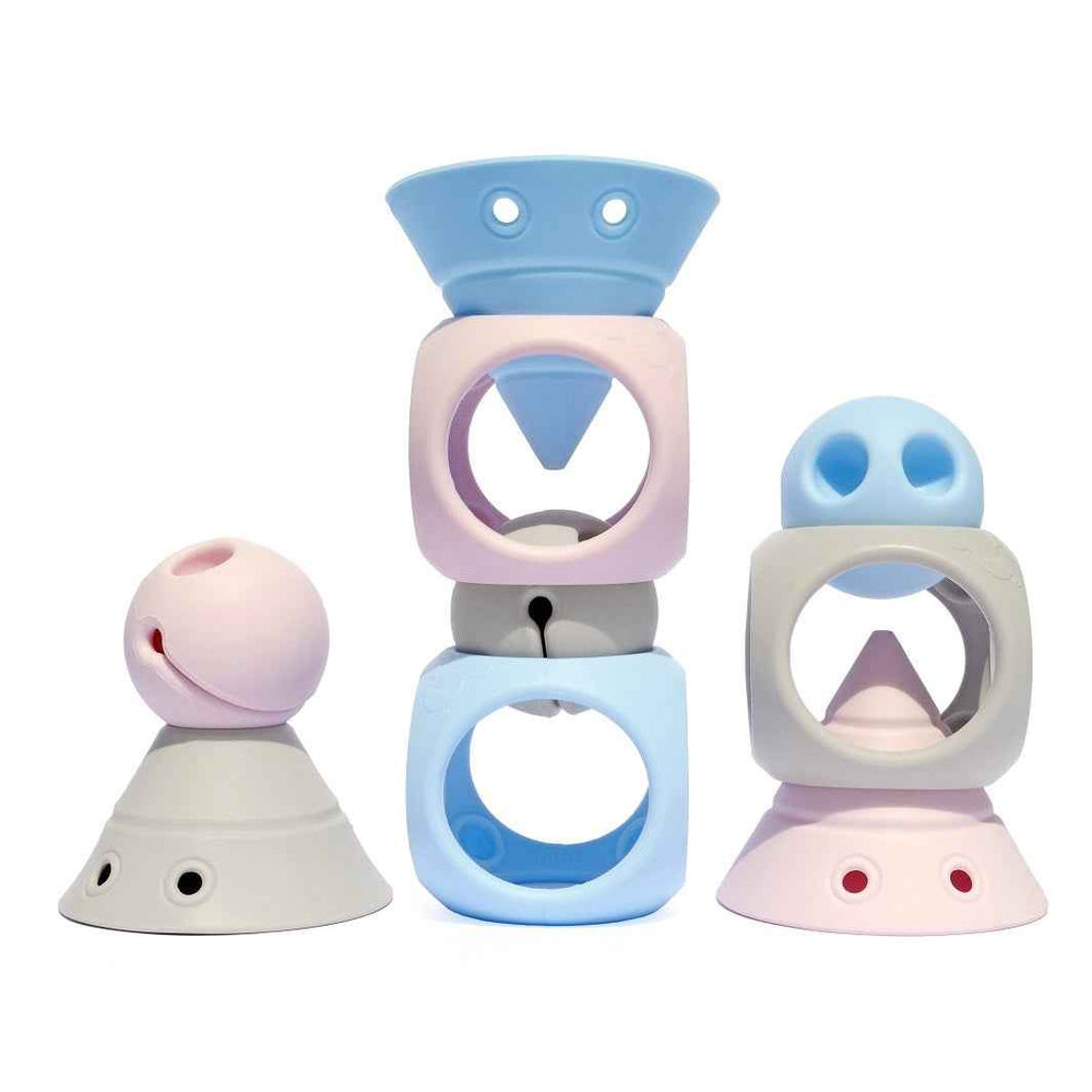 Building Genius Kreativ-Baukasten 9-tlg. – Pastell - Tublu.de