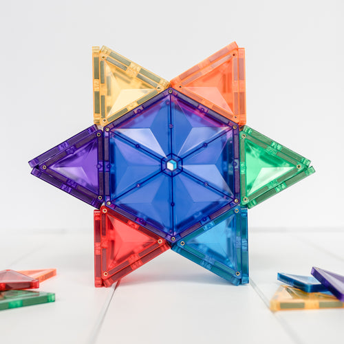 Magnetbausteine – Rainbow Geometry Pack 30 Teile - Tublu.de