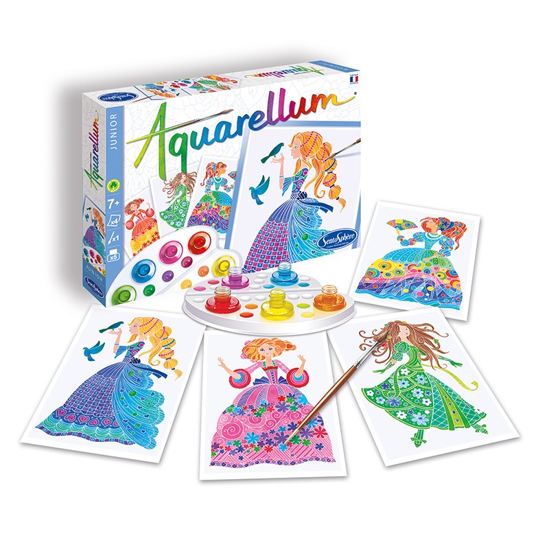 Malířská sada Aquarellum Junior – Květinové princezny