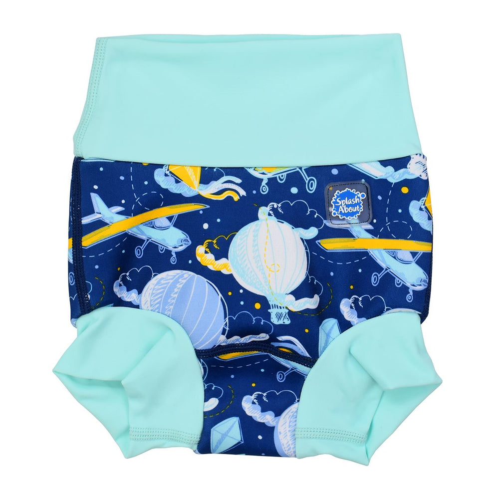 Pleny na plavání Happy Nappy DUO 6–12 měsíců Letadla (L)