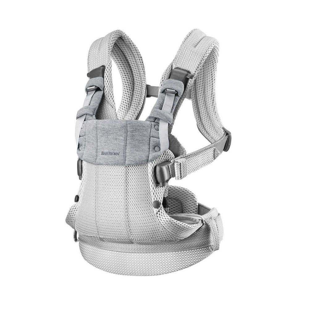 Dětské nosítko Harmony 3D Mesh – Stříbrné