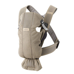 Dětské nosítko MINI 3D Mesh – Šedo-béžové