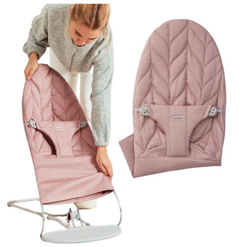 Náhradní látkový potah pro lehátko BLISS Woven Petal Quilt – Tlumená růžová