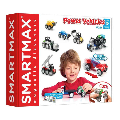 Klocki Smart Max IUVI Games - Power Vehicles Mix