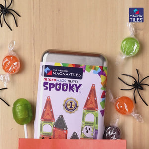 Magnetické stavebnice - microMAGS - Spooky Travel, 24dílná