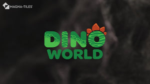 Magnetické kostky – Dino World 40 dílků