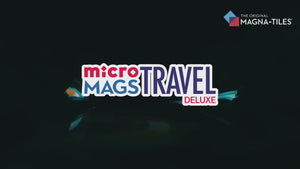 Magnetická stavebnice – microMAGS Travel XL 55 dílků