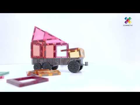 Magnetické stavebnice - pastelový Transport Pack 50 dílů
