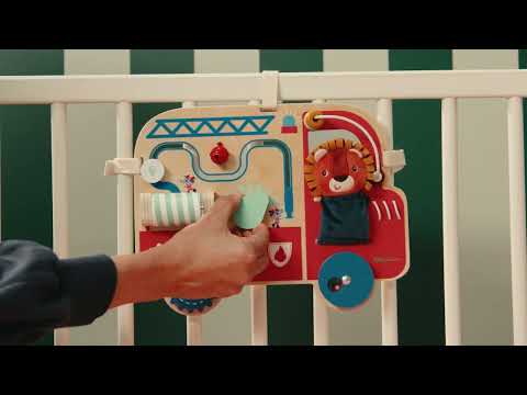Video: Activity-Board Feuerwehrauto von Lilliputiens in Aktion