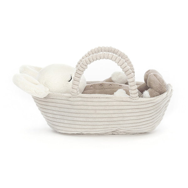 Plüschmaus im Korb – Rock-a-Bye 19 cm - Tublu.de