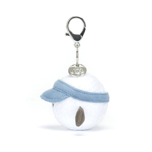 Schlüsselanhänger – fröhlicher Golfball 12 cm - Tublu.de