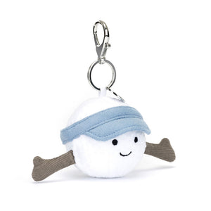 Schlüsselanhänger – fröhlicher Golfball 12 cm - Tublu.de