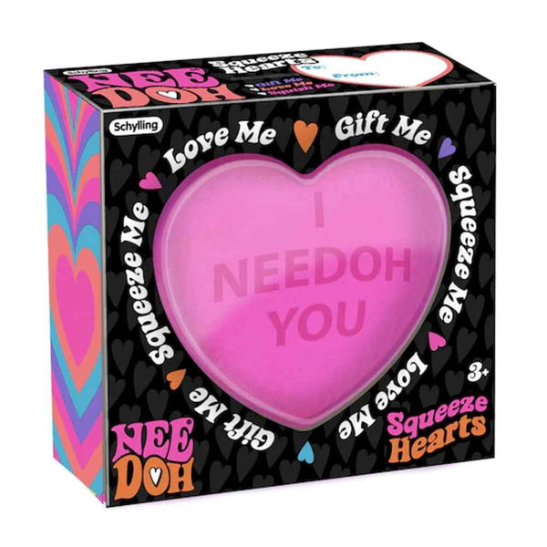 Sensorischer Knete - NeeDoh Squeeze Hearts - Tublu.de