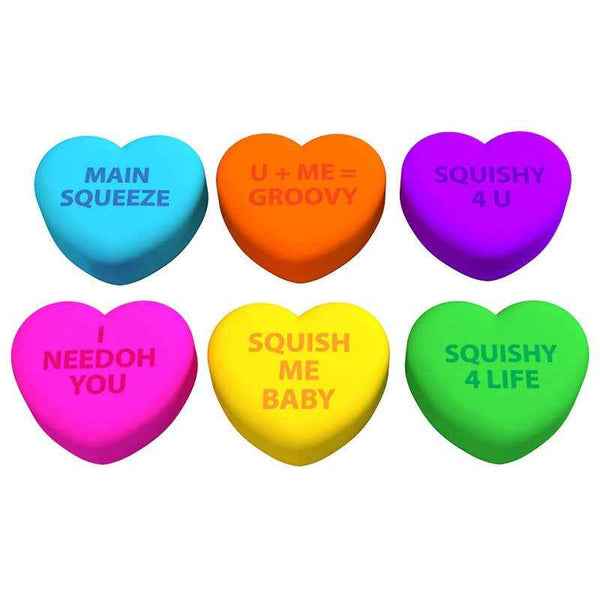 Sensorischer Knete - Needoh Teenie Squeeze Hearts - Tublu.de