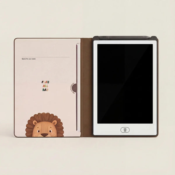 Grafický tablet s pracovními listy pro kreslení KidBook – Safari