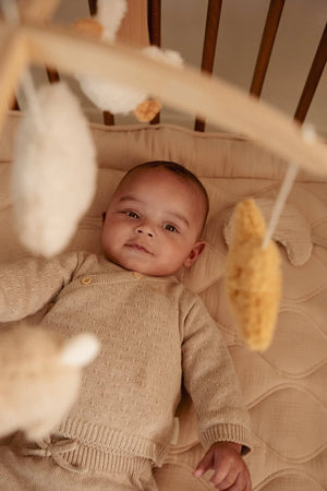 Dřevěný kolotoč nad postýlku – Newborn Naturals